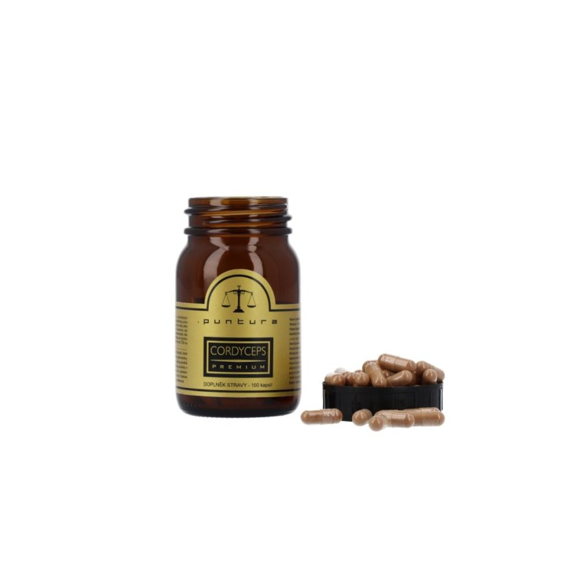 Cordyceps Puntura Premium -100 kapslí