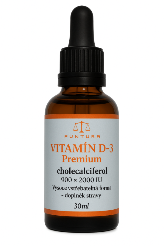 Vitamín D3 Puntura Premium